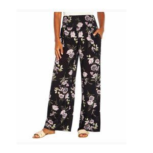 NWT Three Dots Women's Pull On Wide Leg Paperbag Pants Size 2XL $50 2HL147